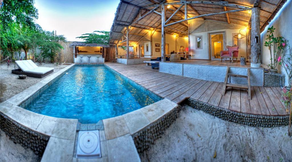Villa Rumah Rinda 길리트라왕안 객실 사진